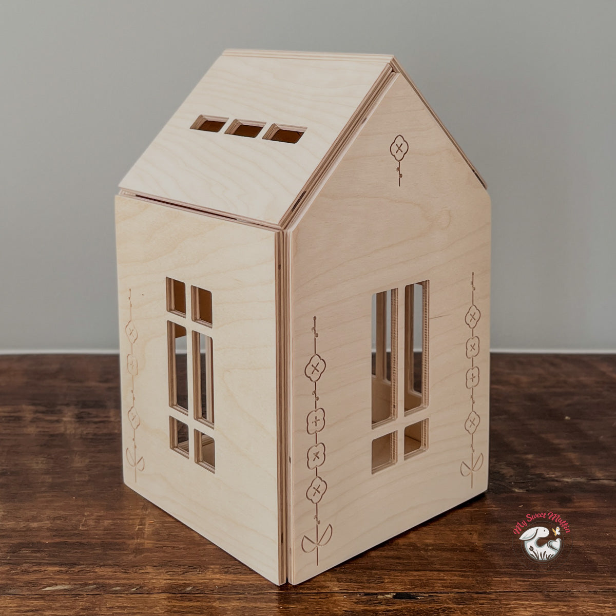 Babai Magnetic Wooden Doll House, Folk Story, Large