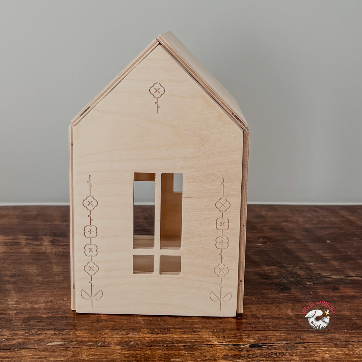 Babai Magnetic Wooden Doll House, Folk Story, Large