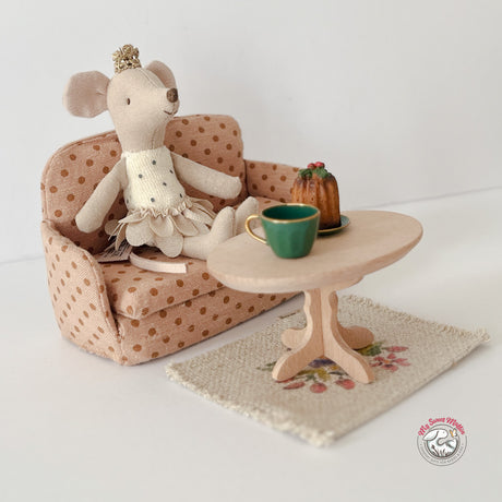 Maileg Mouse Size Oval Coffee Table