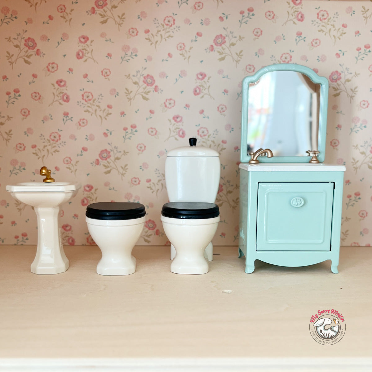 Maileg Dollhouse Toilet, Mouse size