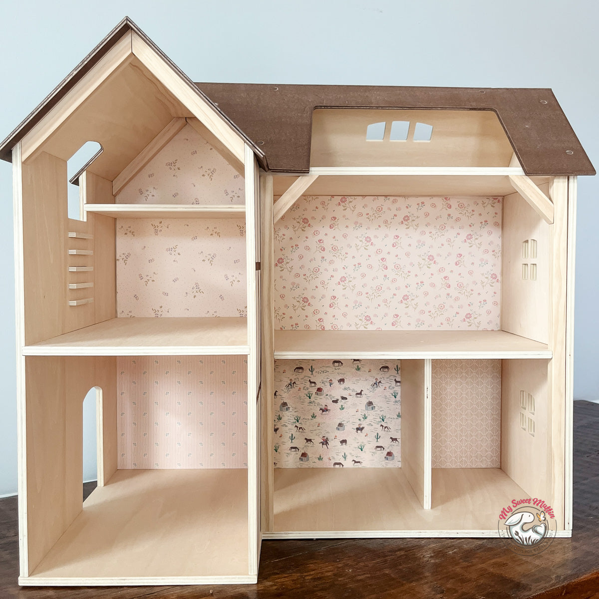 Maileg Wallpaper Set for Mouse Hole Farmhouse