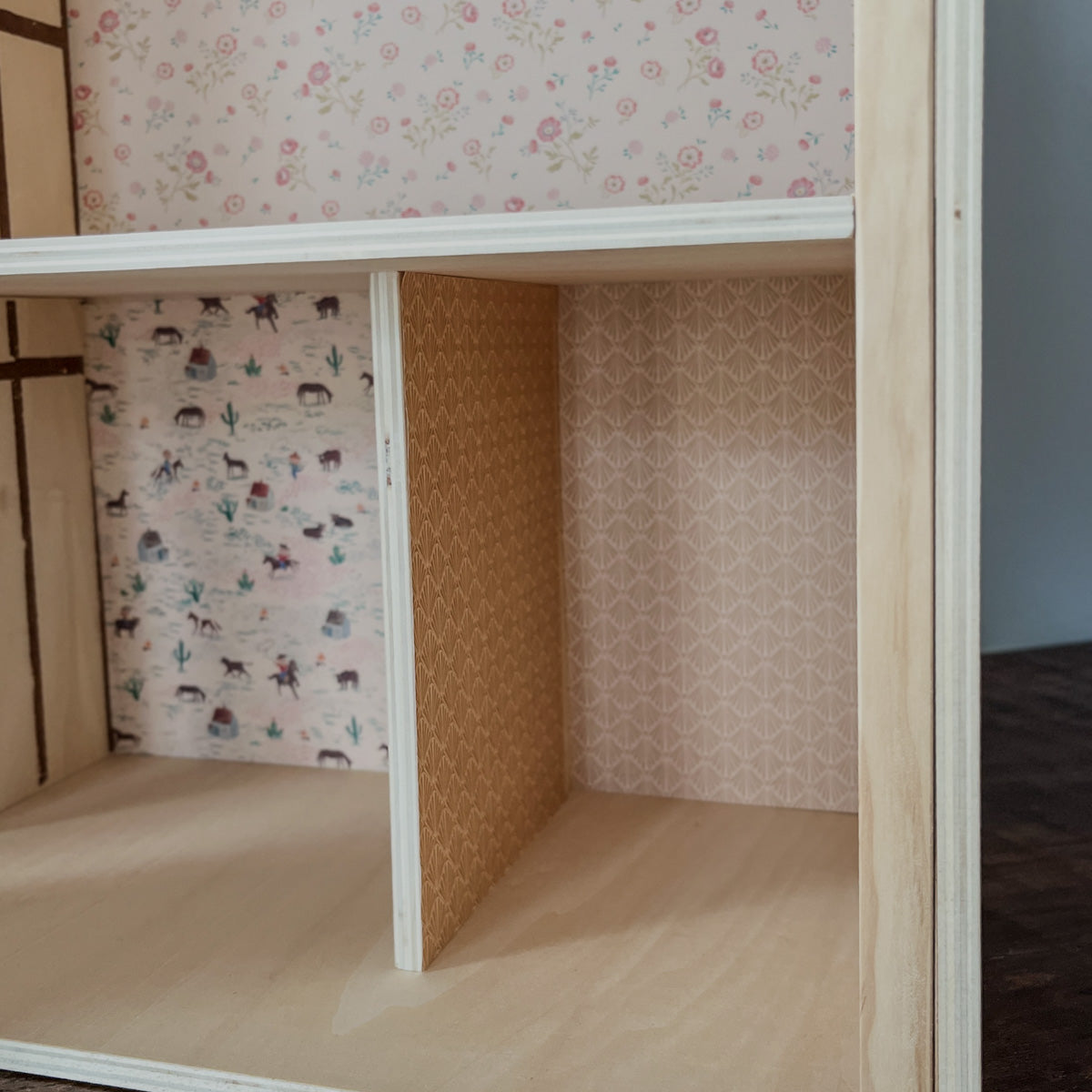 Maileg Wallpaper Set for Mouse Hole Farmhouse