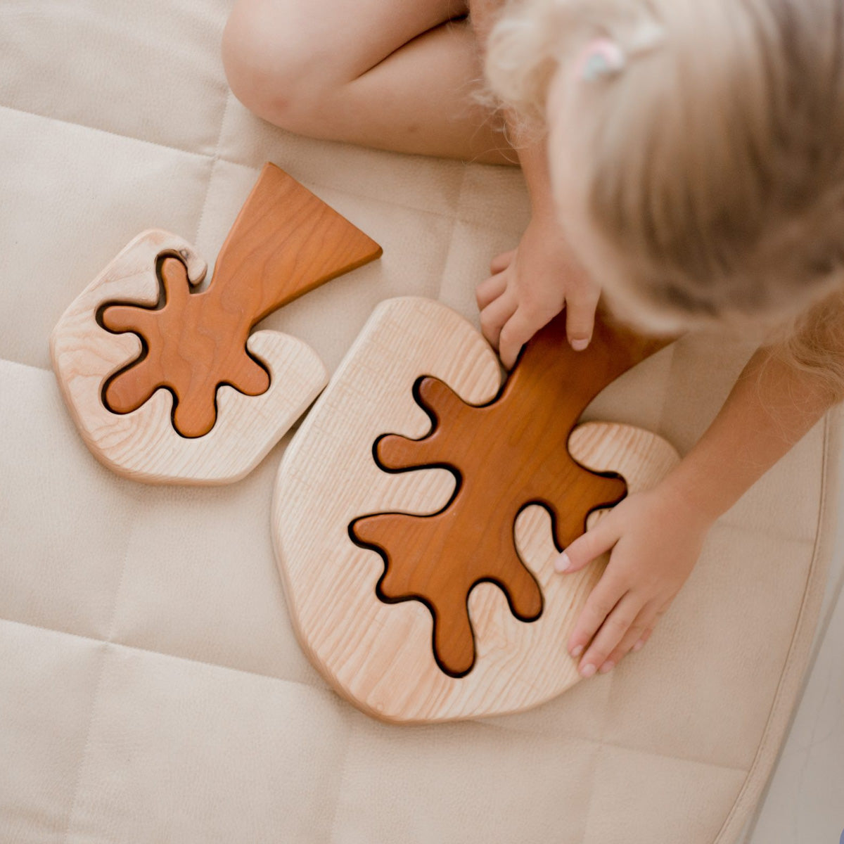 Wooden Trees (Set of 3 )