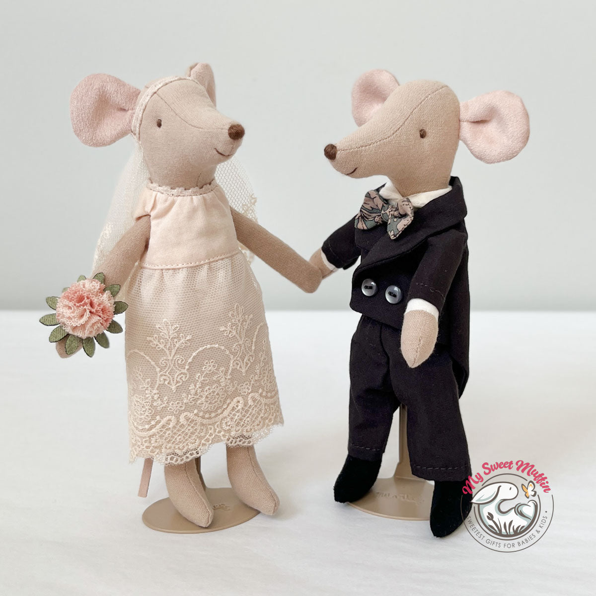 Maileg Wedding Mice Couple in Box