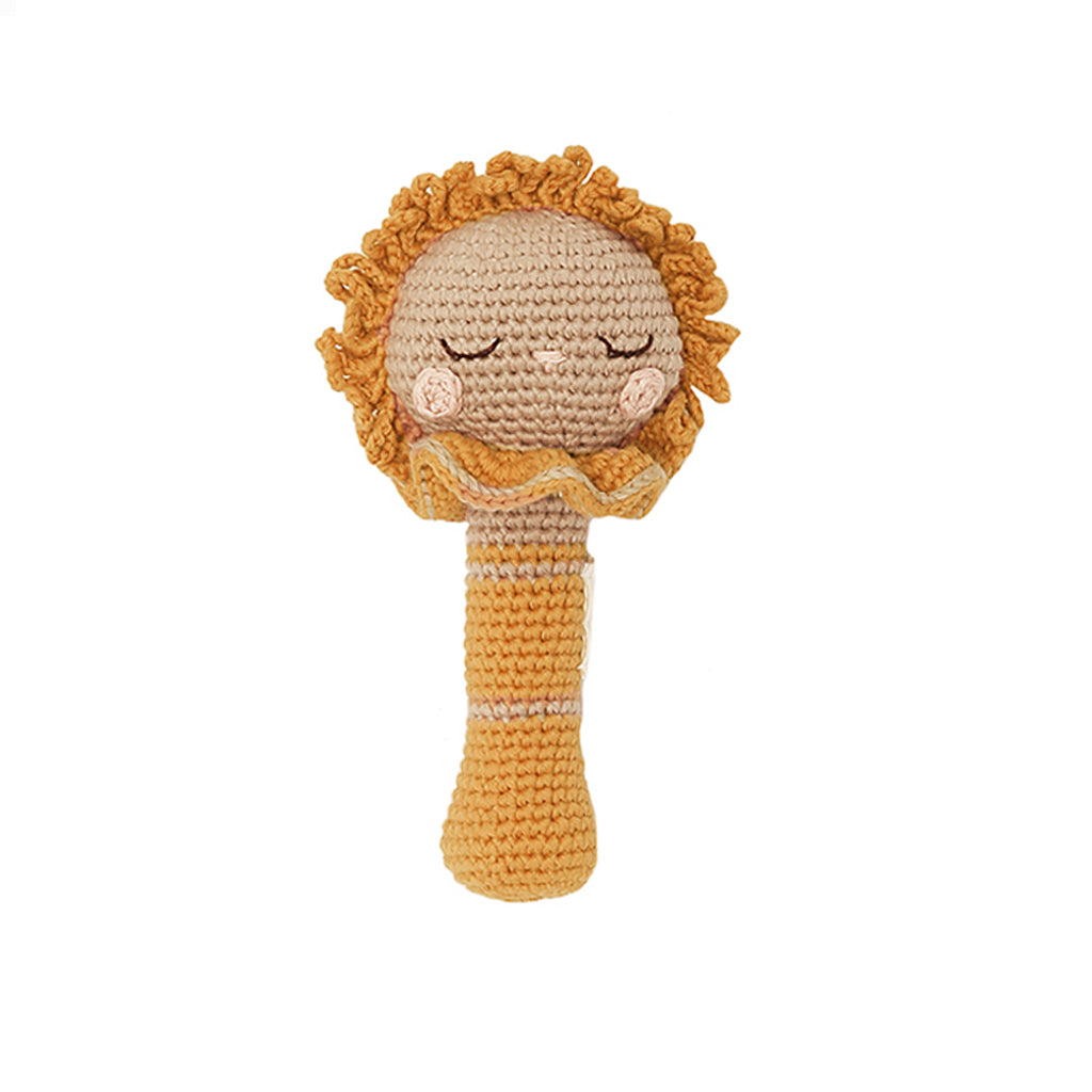 Patti Oslo Organic Rattle, Lenni the Lion