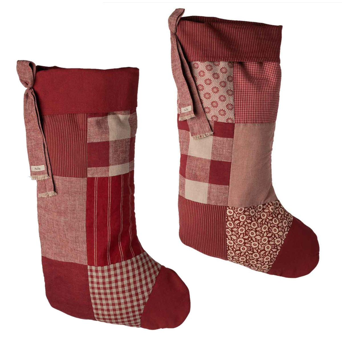 Maileg Christmas Stocking, Patchworks