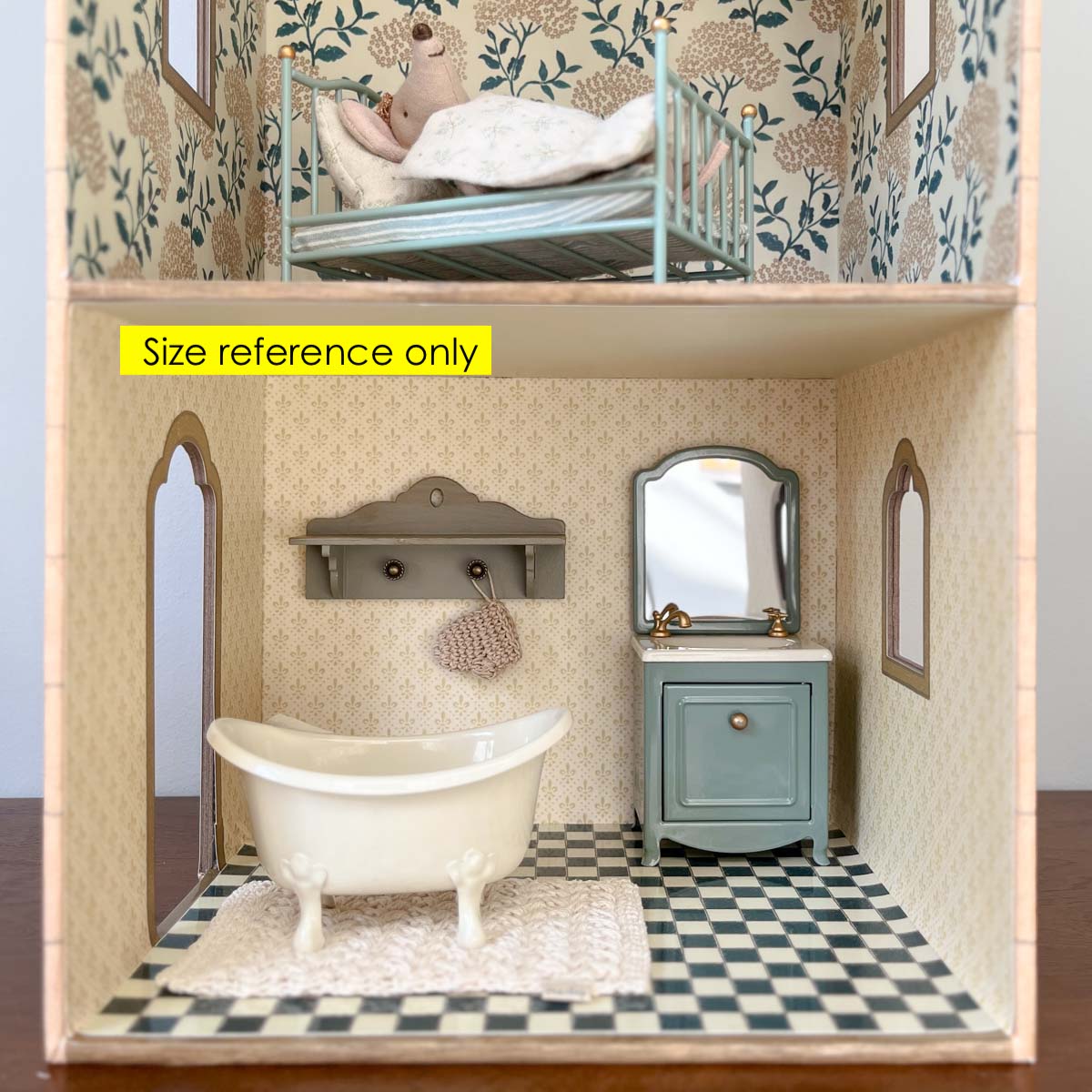 Maileg Mouse size Sink Dresser with Mirror