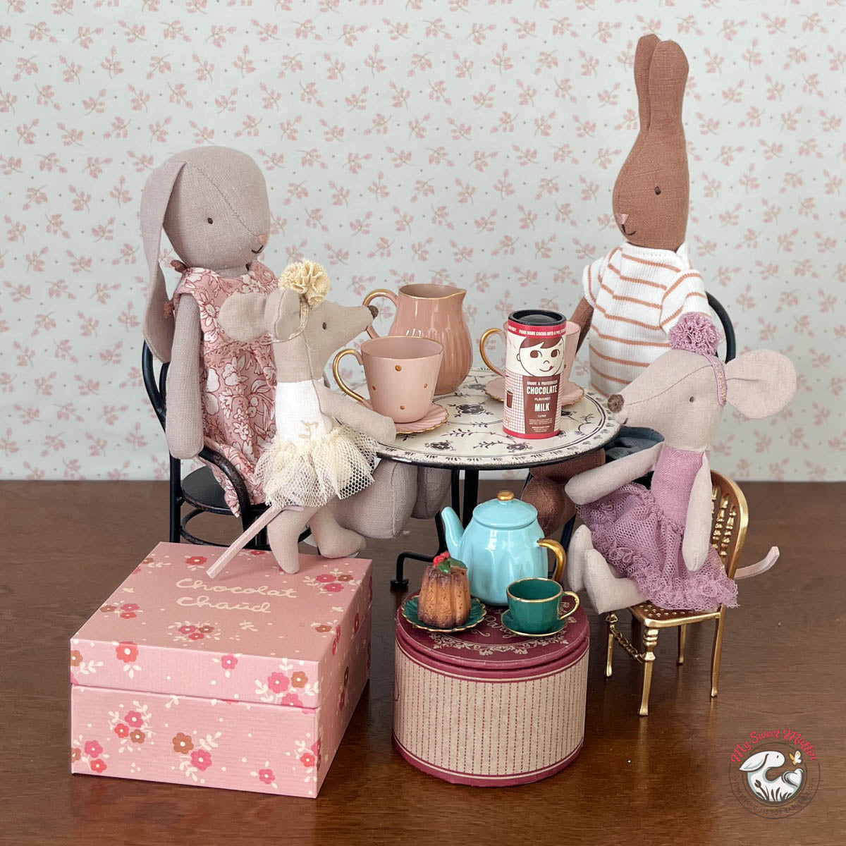 Maileg Big Sister Ballerina Mouse, Heather