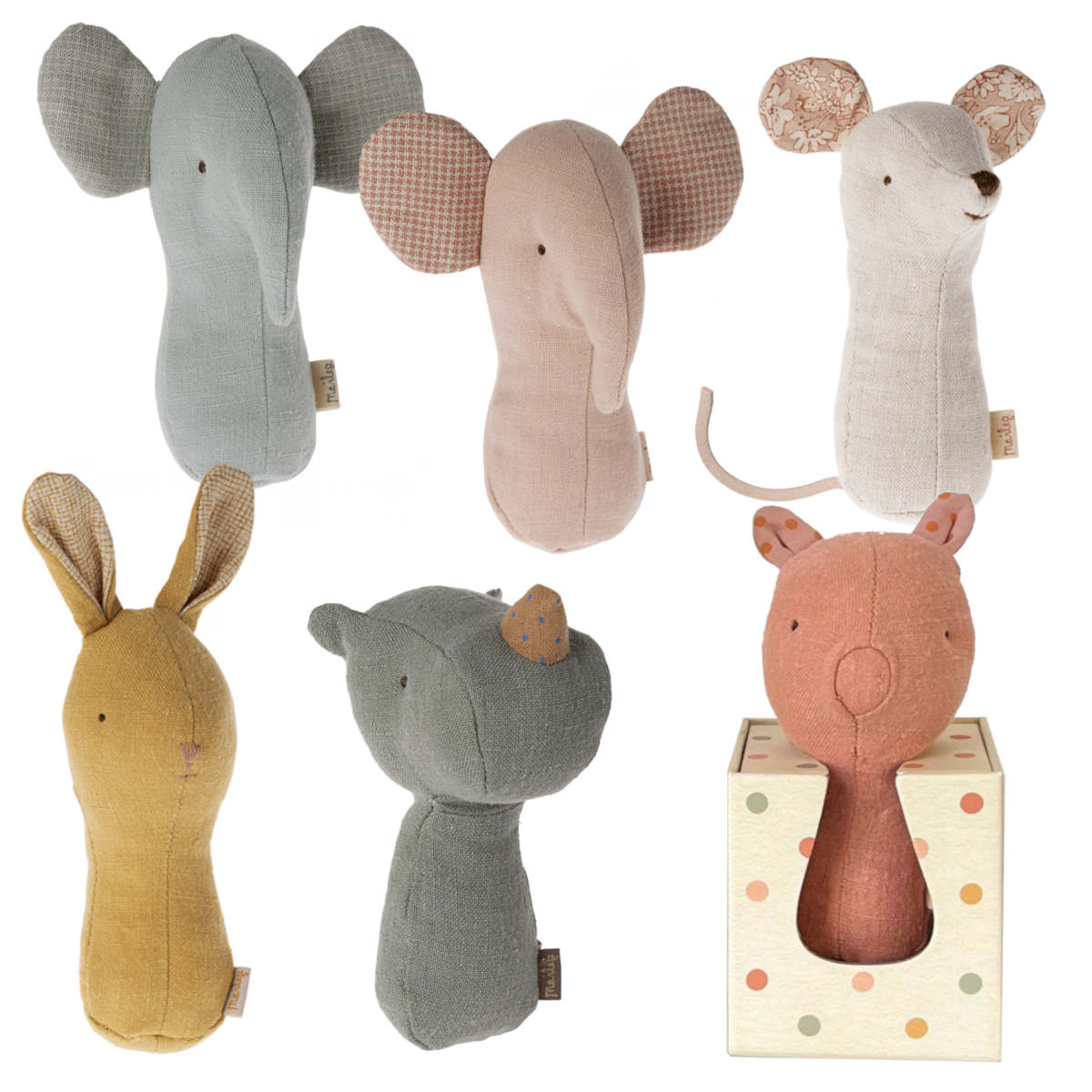 Maileg Lullaby Friends Rattle