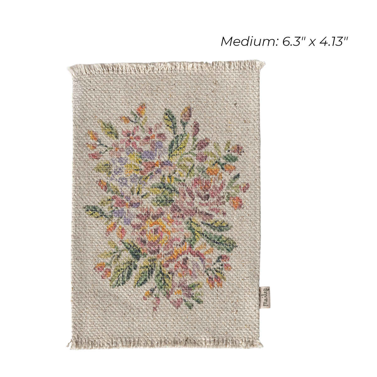 Maileg Dollhouse Rug, Flower