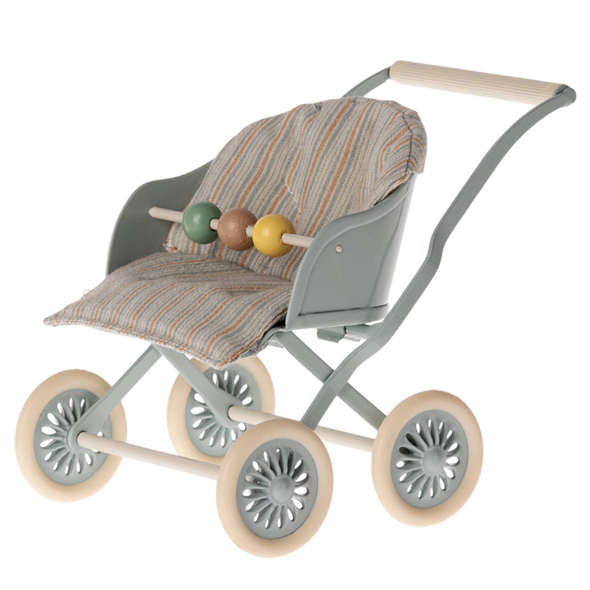 Maileg Stroller for Baby Mice, Mint
