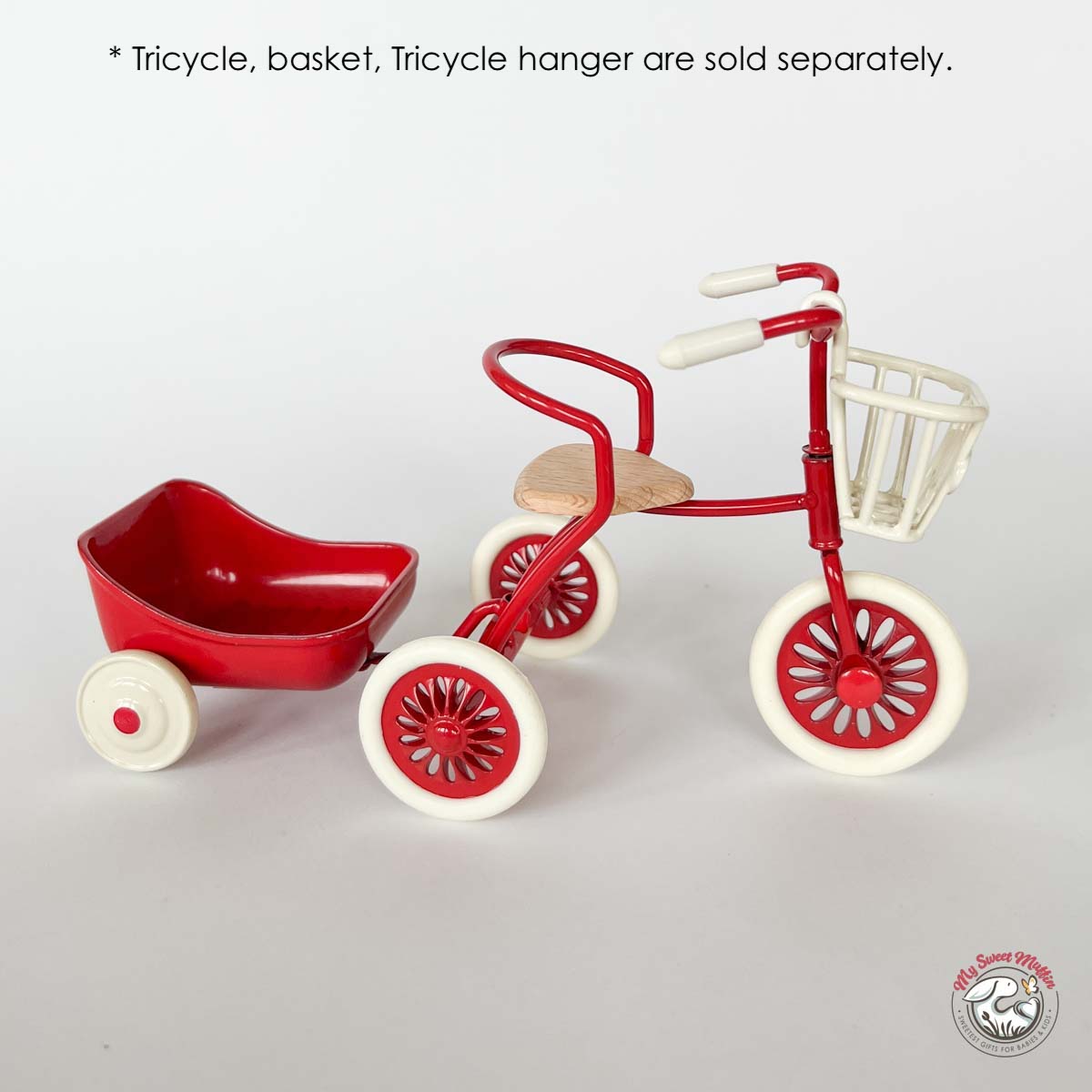 Maileg Abri à tricycle for Mouse