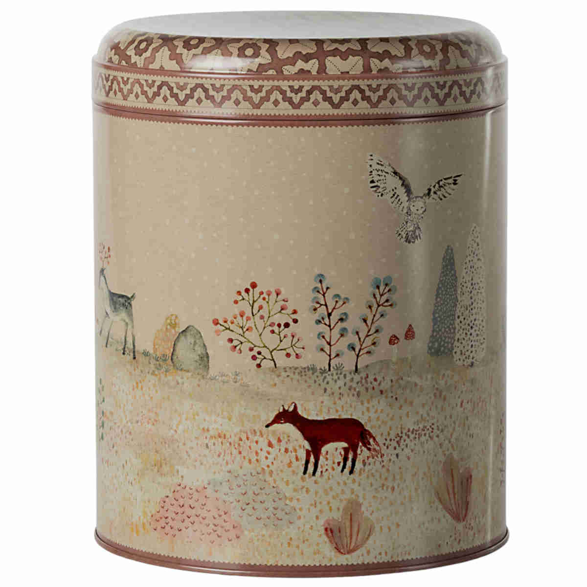 Maileg Winter Wonderland Metal Box 2pcs Set