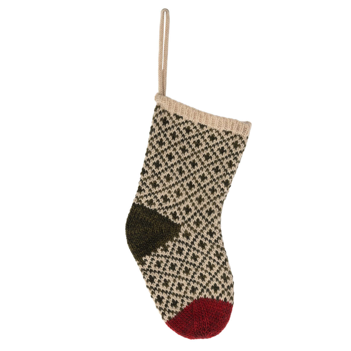 Maileg Christmas Stocking, Knitted