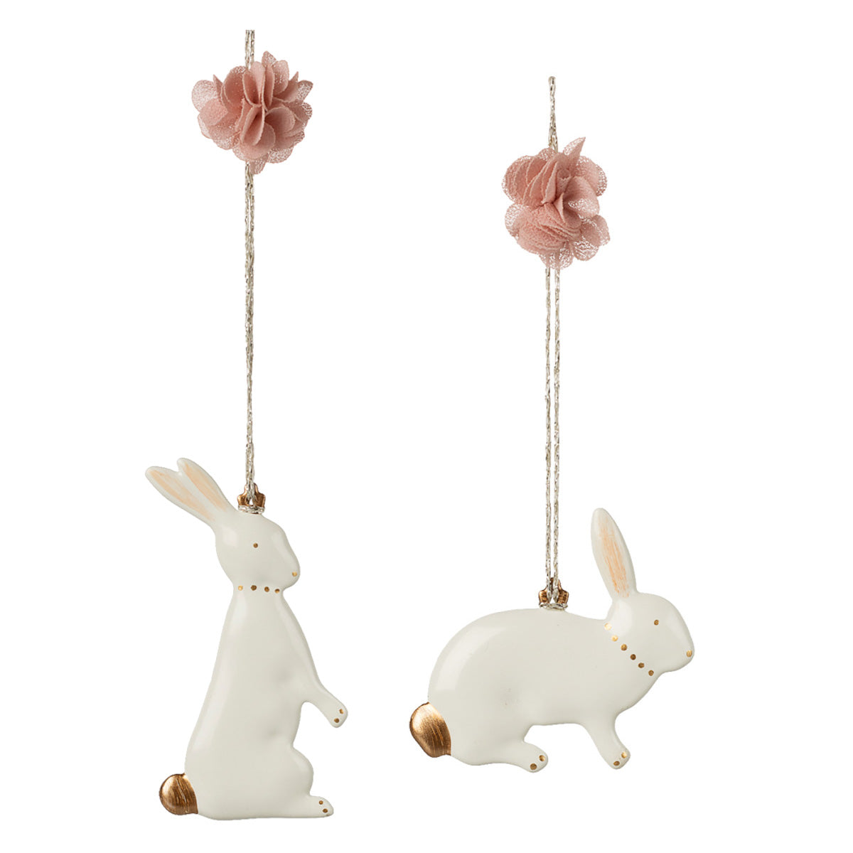 Maileg Bunny Metal Ornament (ships in February)