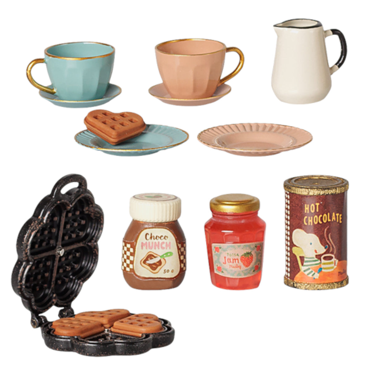Maileg Waffle set, Mouse size (available in October)