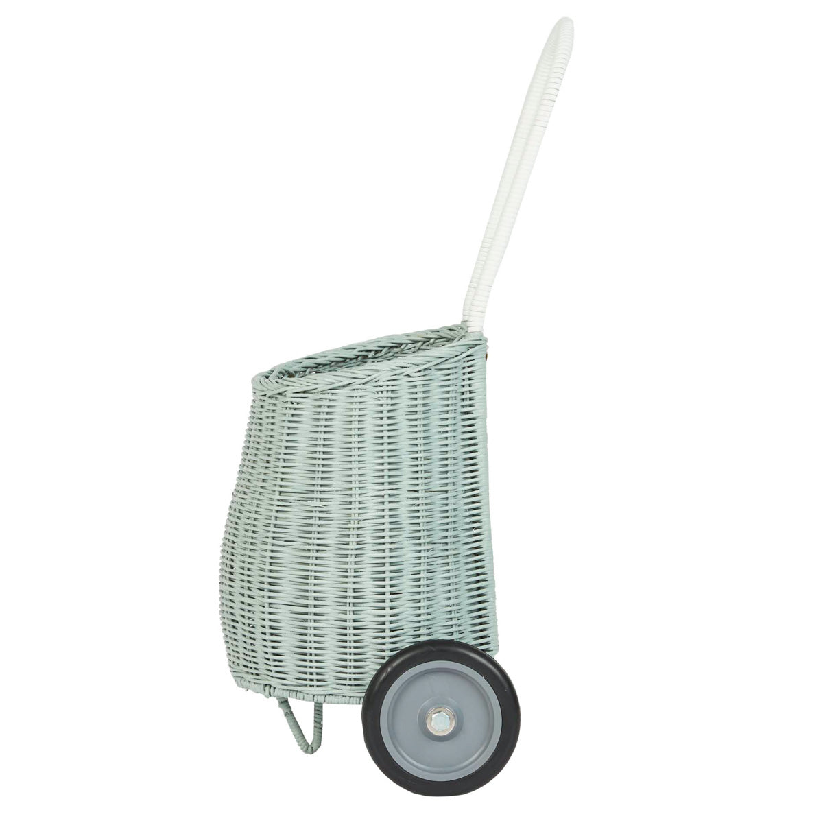 Olli Ella Original Luggy Wheeled Basket,Vintage Blue