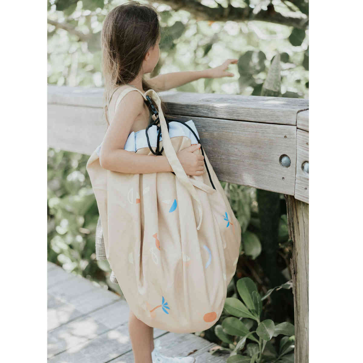 Play&Go Outdoor Beach Play and Store Bag, Sea