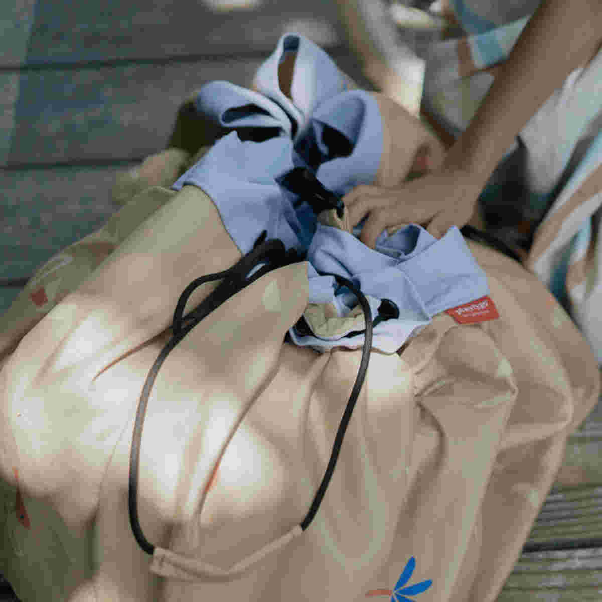 Play&Go Outdoor Beach Play and Store Bag, Sea