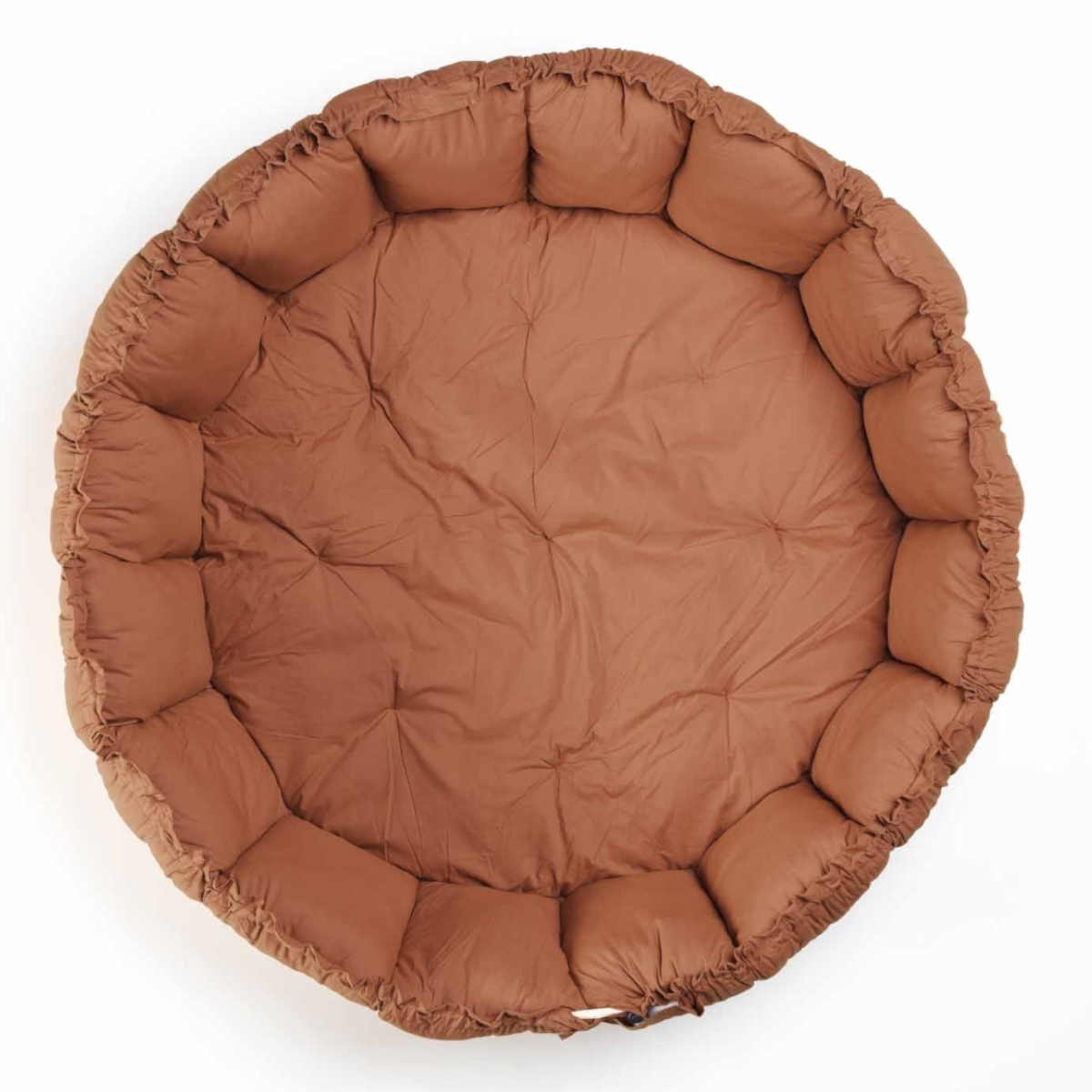 Play&Go 3 in 1 Bloom Organic Babymat, Tawny Brown