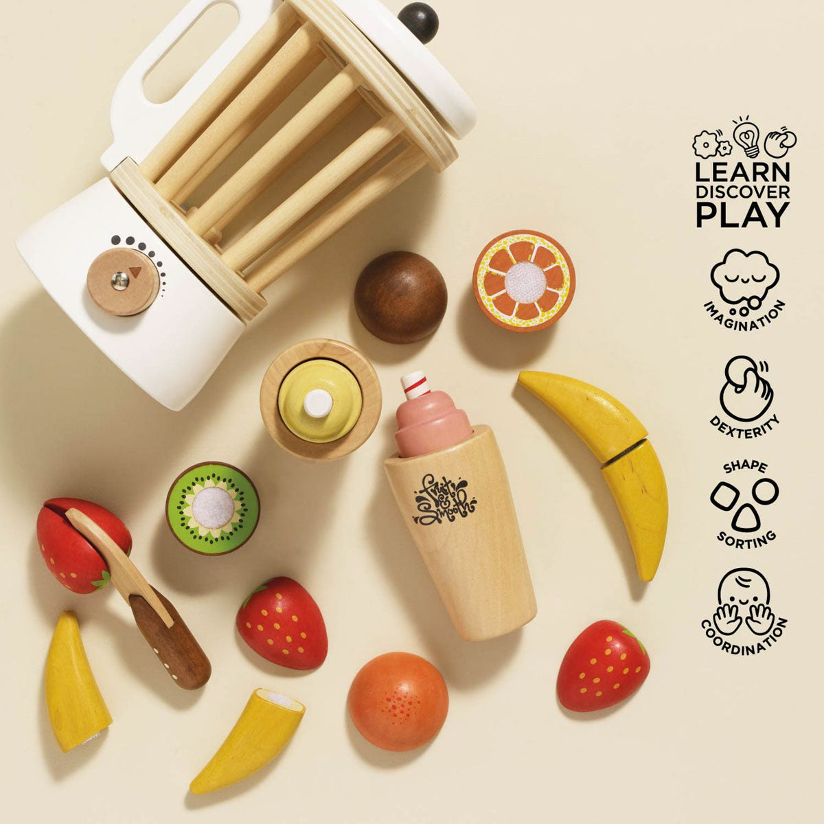 Le Toy Van Fruit & Smoothie Blender Set