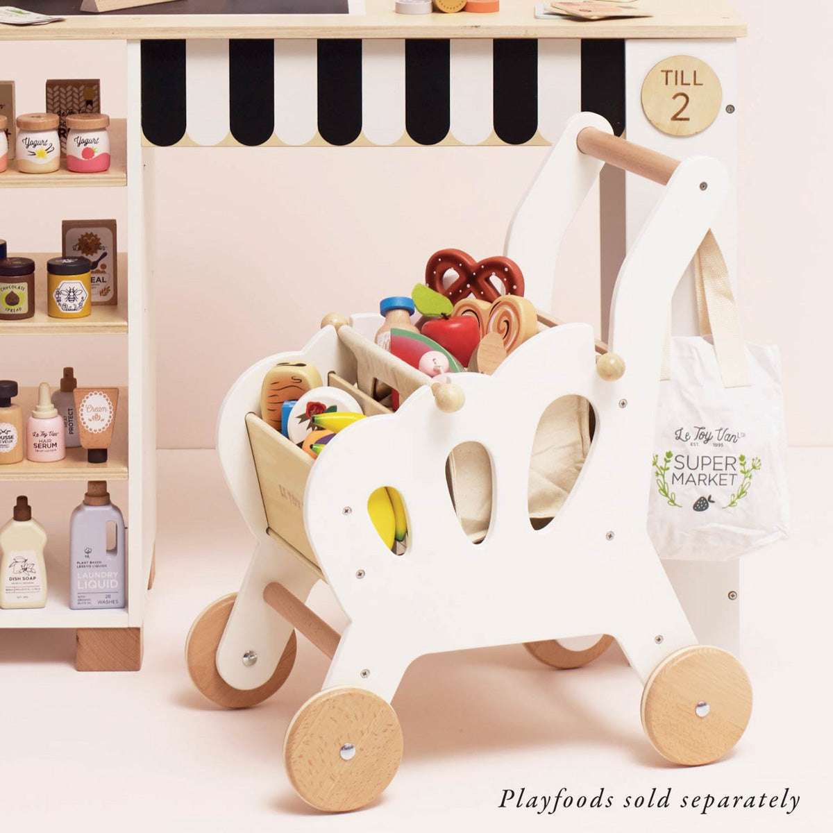 Le Toy Van Grocery Trolley