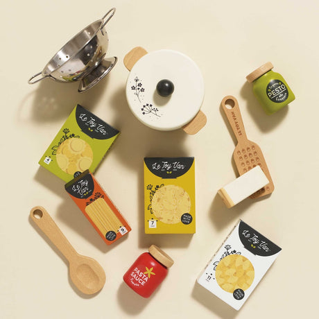 Wooden Play Food, Pasta Set