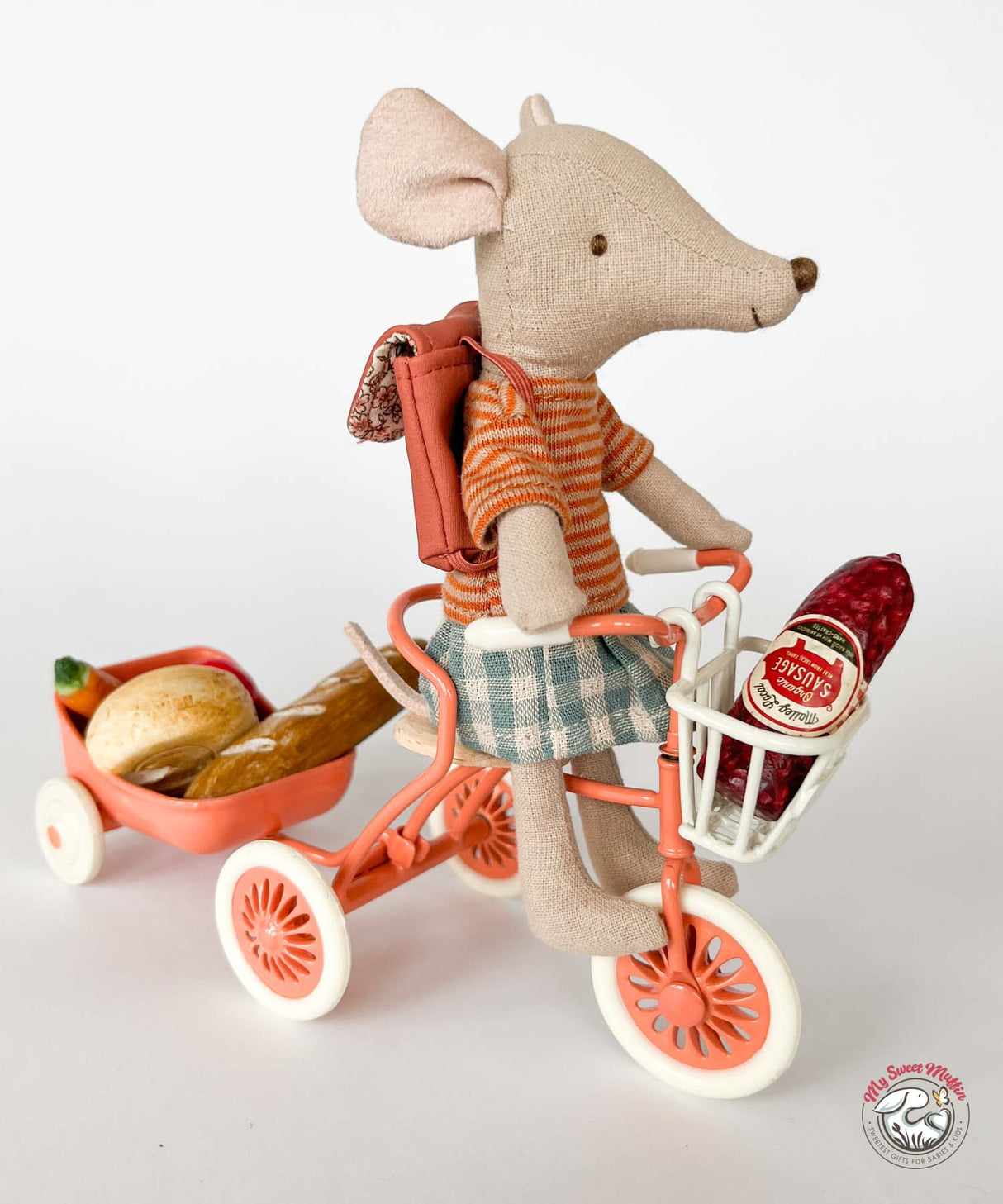 Maileg Tricycle Basket for Mouse