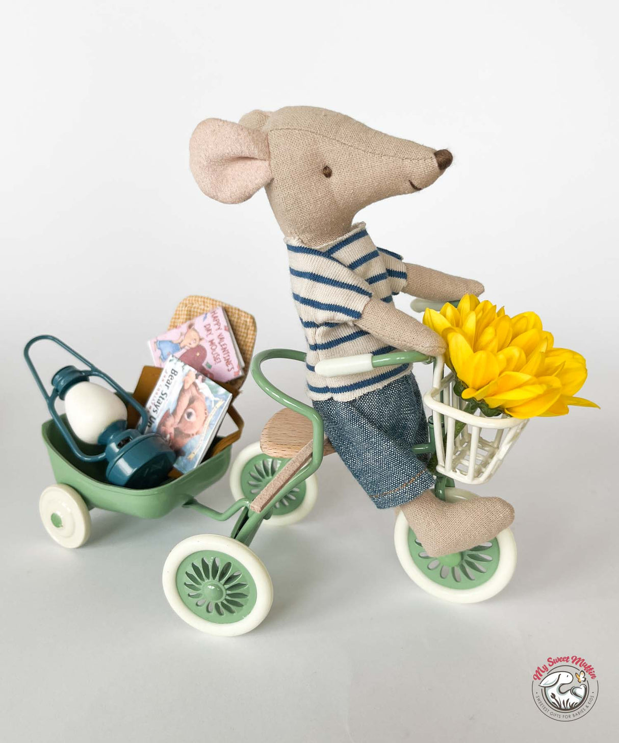 Maileg Tricycle Basket for Mouse
