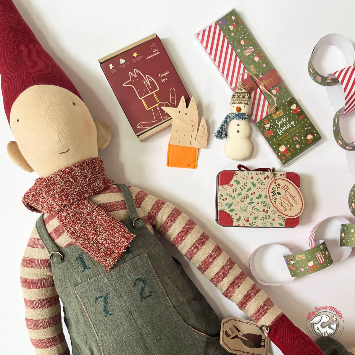 Maileg 4 feet Pixy Advent Calendar, Boy