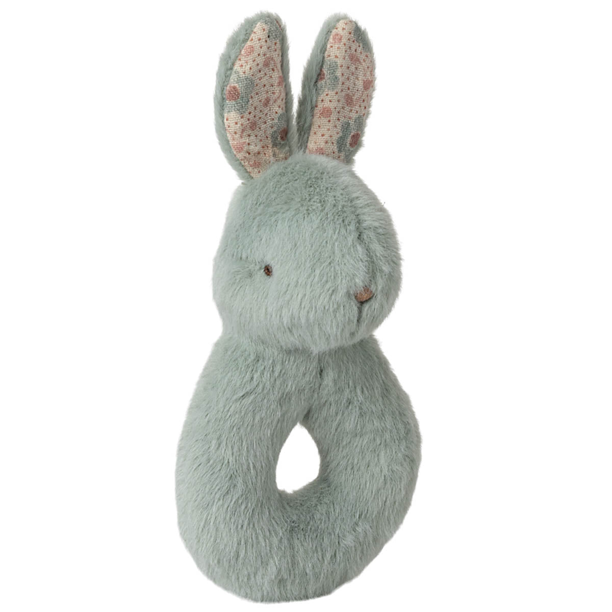 Maileg Rabbit Rattle Set, Mint