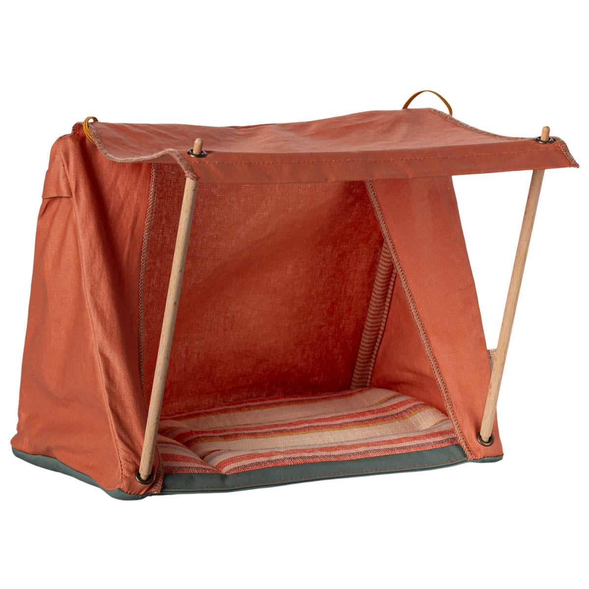 Maileg Mouse Happy Camper Tent, Orange