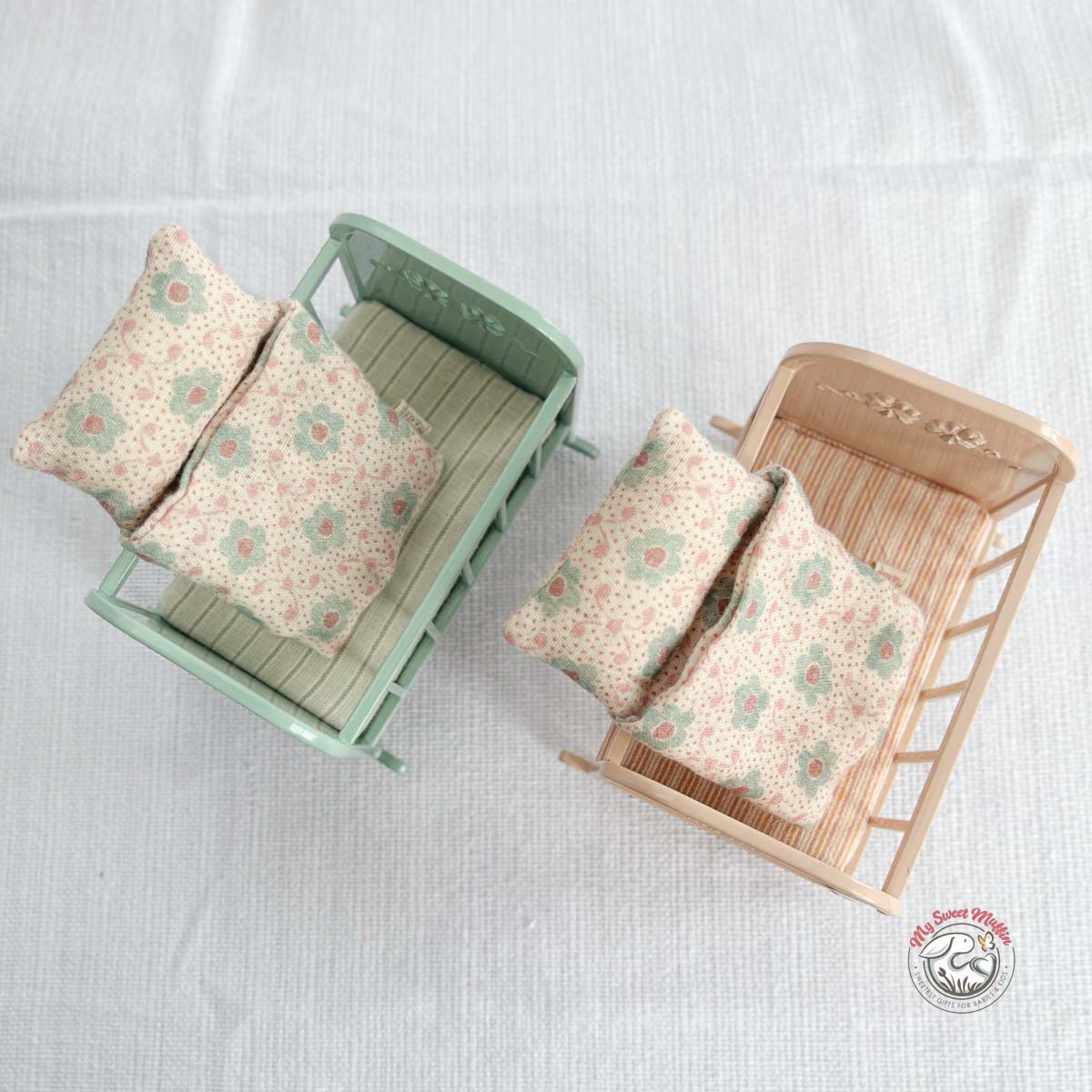 Maileg Metal Cradle for Baby Mouse