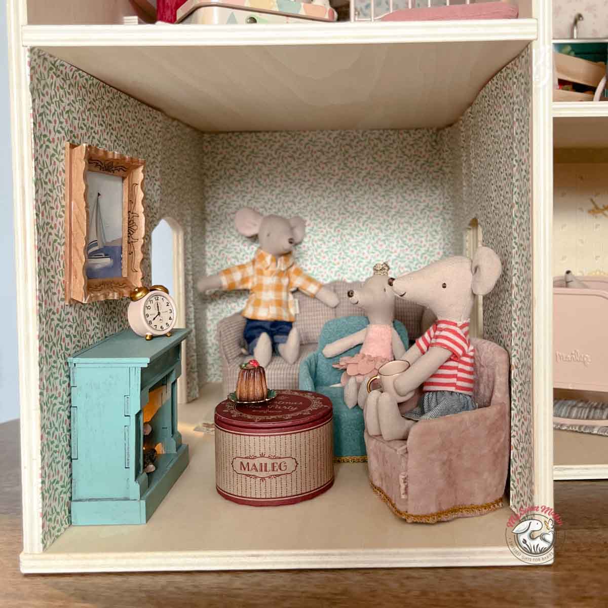 Maileg Mouse size Velvet Chair