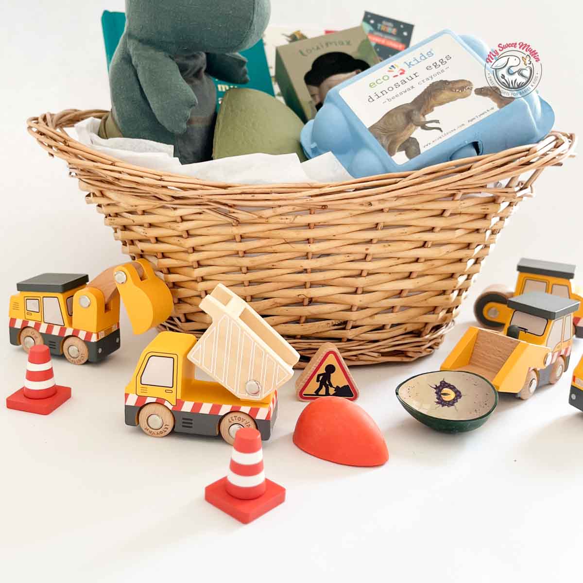 Non-Toxic Beeswax Dinosaur Eggs Crayons