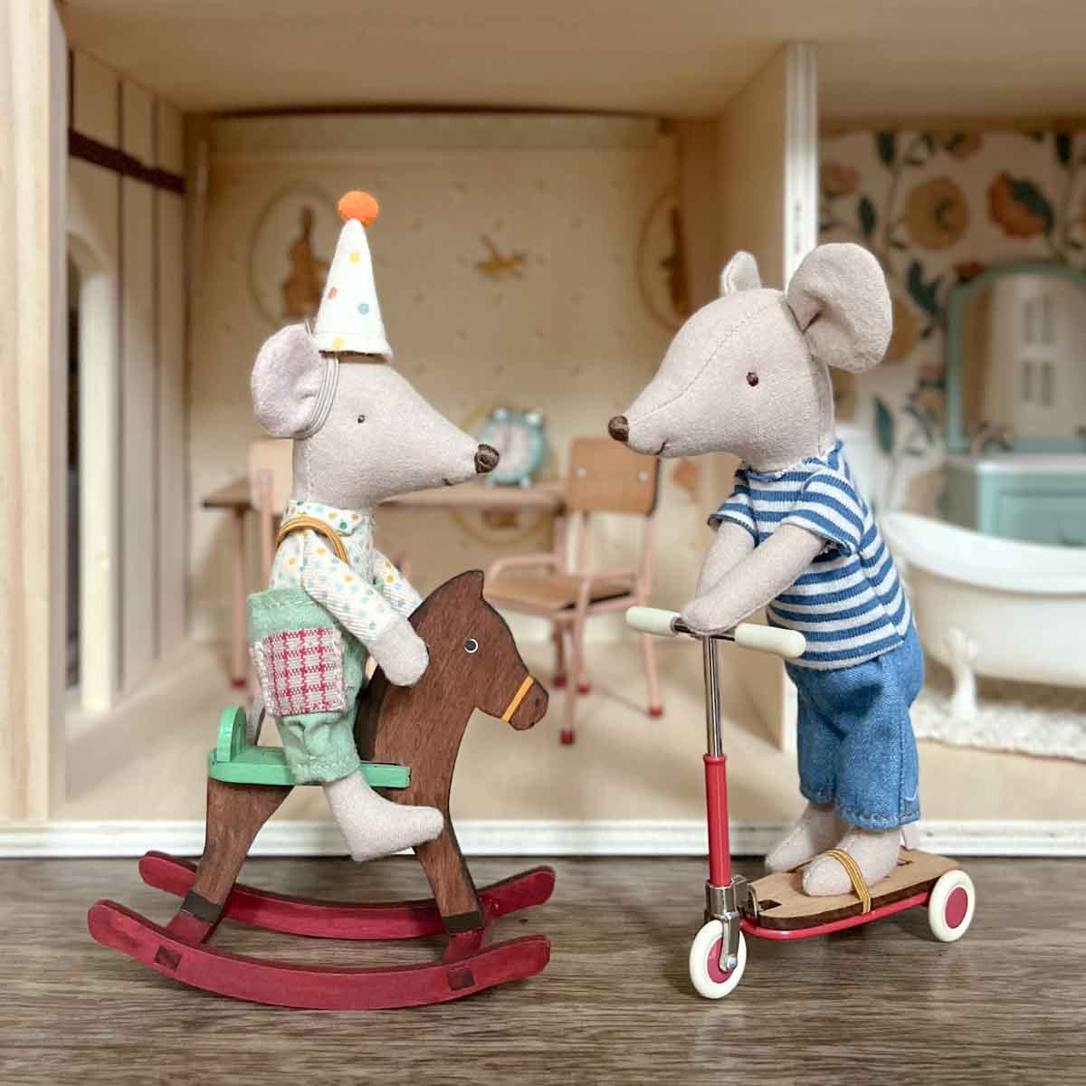 Maileg Clown Little Brother Mouse Bundle (FREE GIFT)