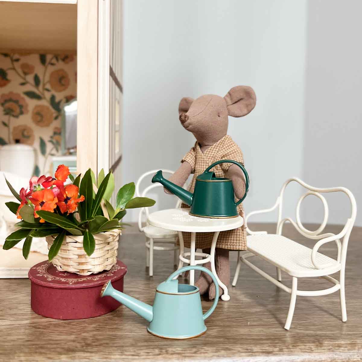 Maileg Mouse size Watering Can