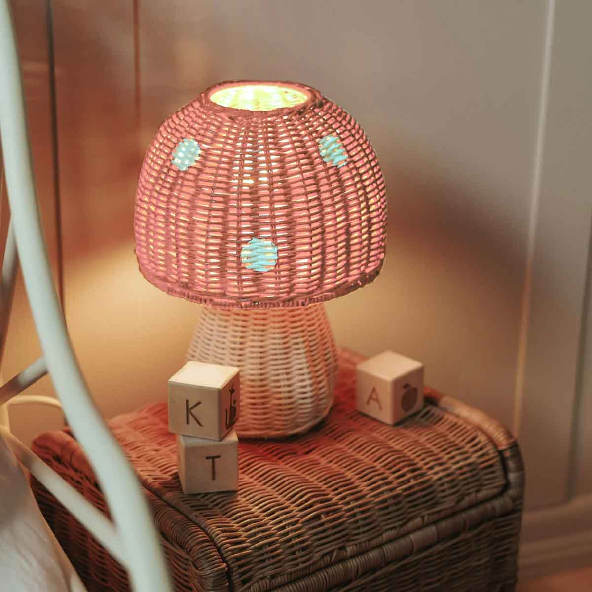 Olli Ella Toadstool Lamp, Musk