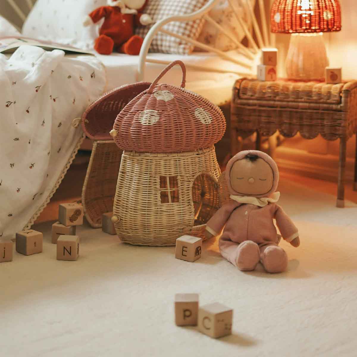 Olli Ella Mushroom Dollhouse, Musk