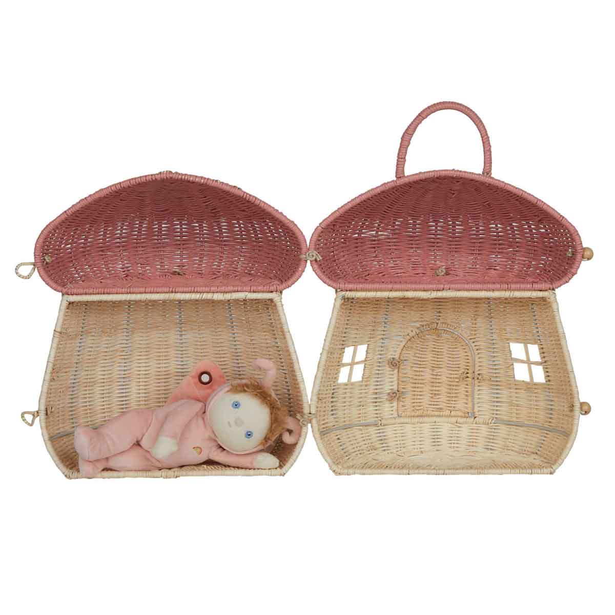 Olli Ella Mushroom Dollhouse, Musk