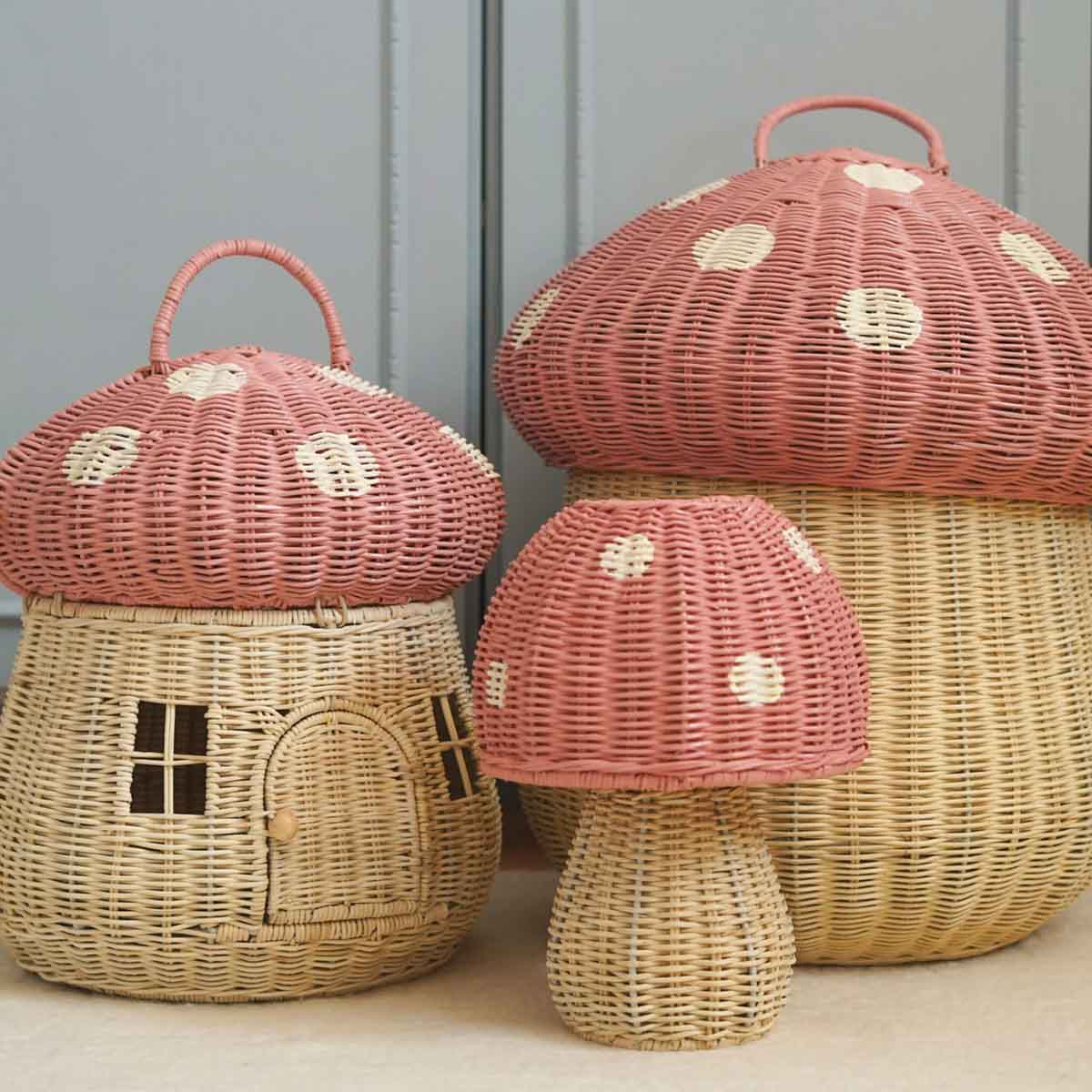 Olli Ella Mushroom Dollhouse, Musk