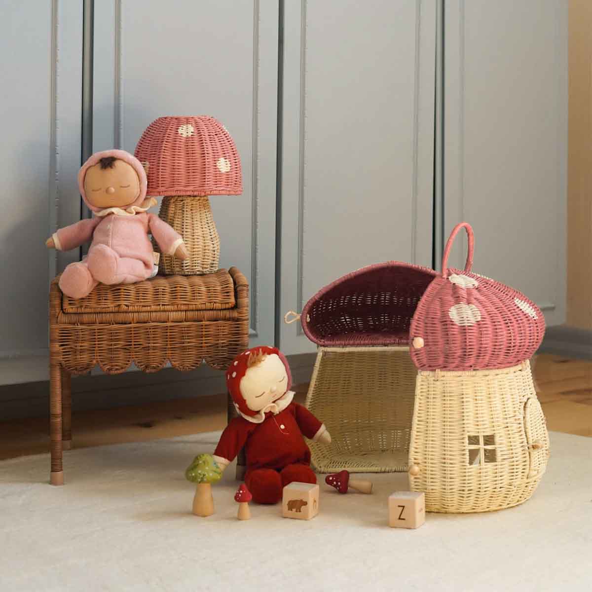 Olli Ella Mushroom Dollhouse, Musk