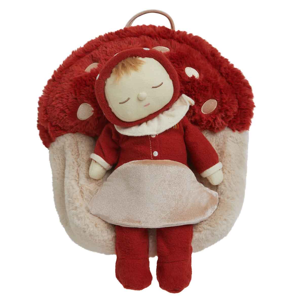 Olli Ella Hopalong Mushroom Backpack