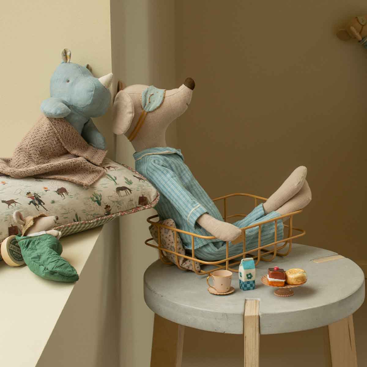 Maileg Rectangular Cushion, Pony