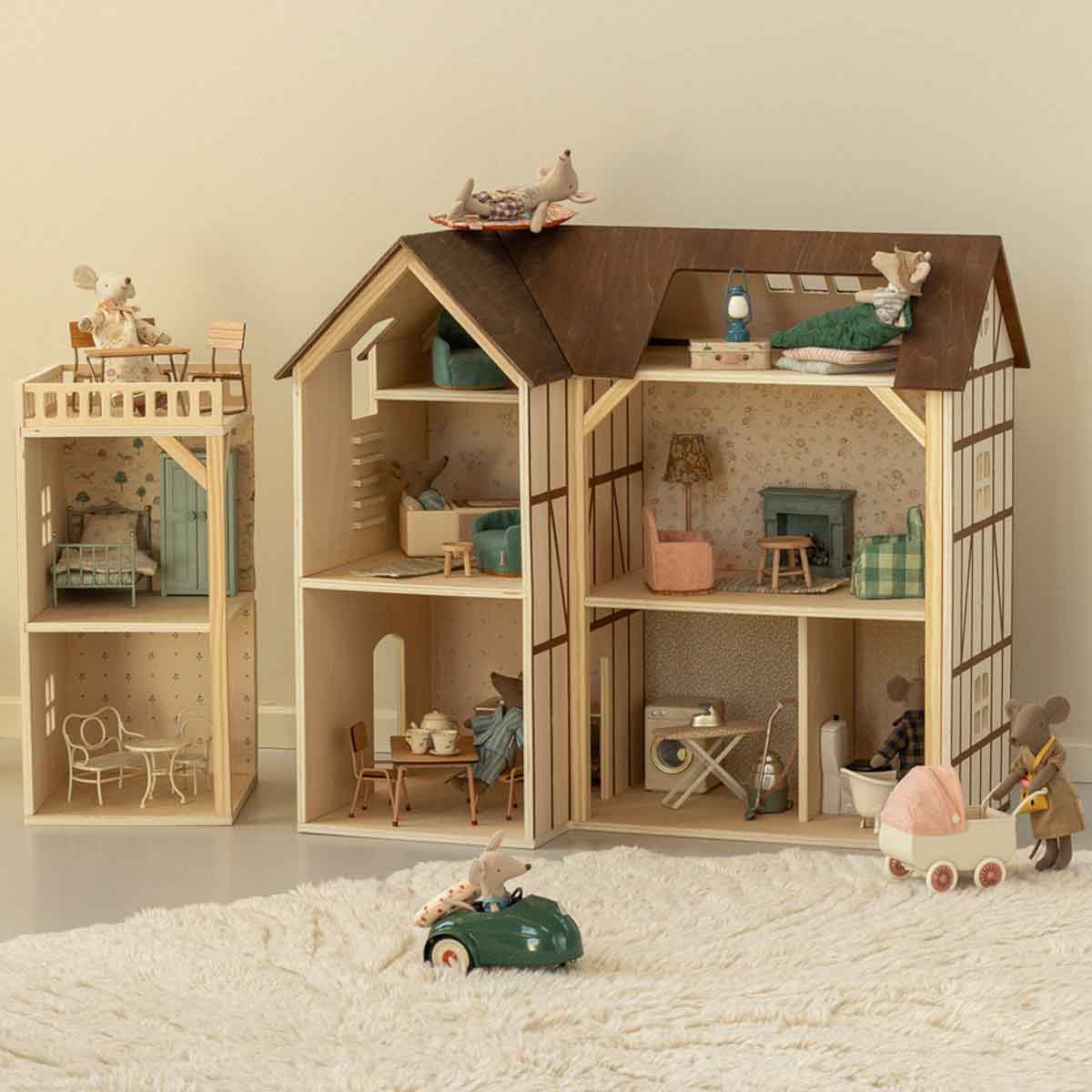 Maileg Wallpaper Set for Mouse Hole Farmhouse