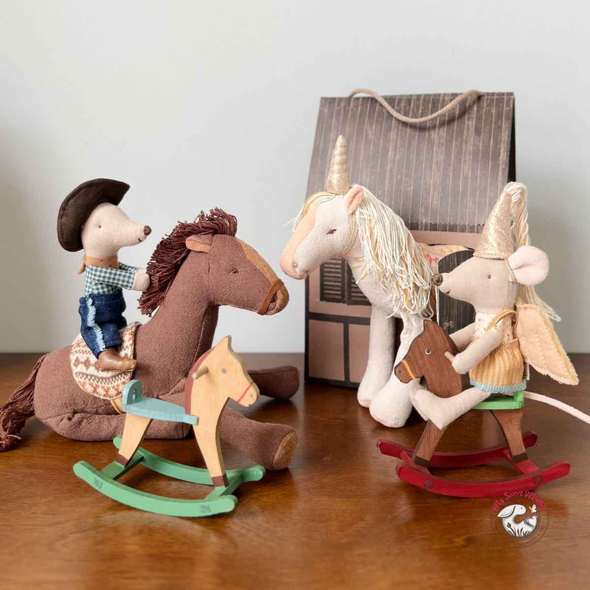 Maileg Rocking horse for Mouse