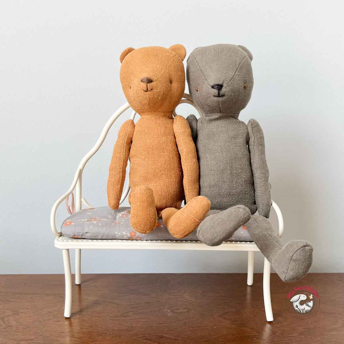 Maileg Vintage Bench, Miniature