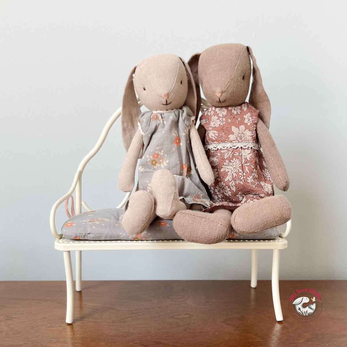 Maileg Vintage Bench, Miniature