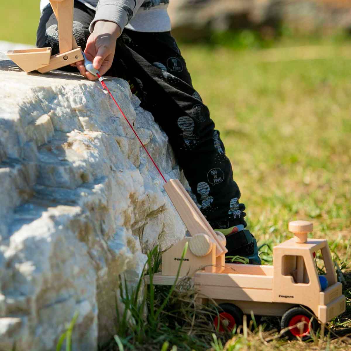 Fagus Truck Attachment, Crane