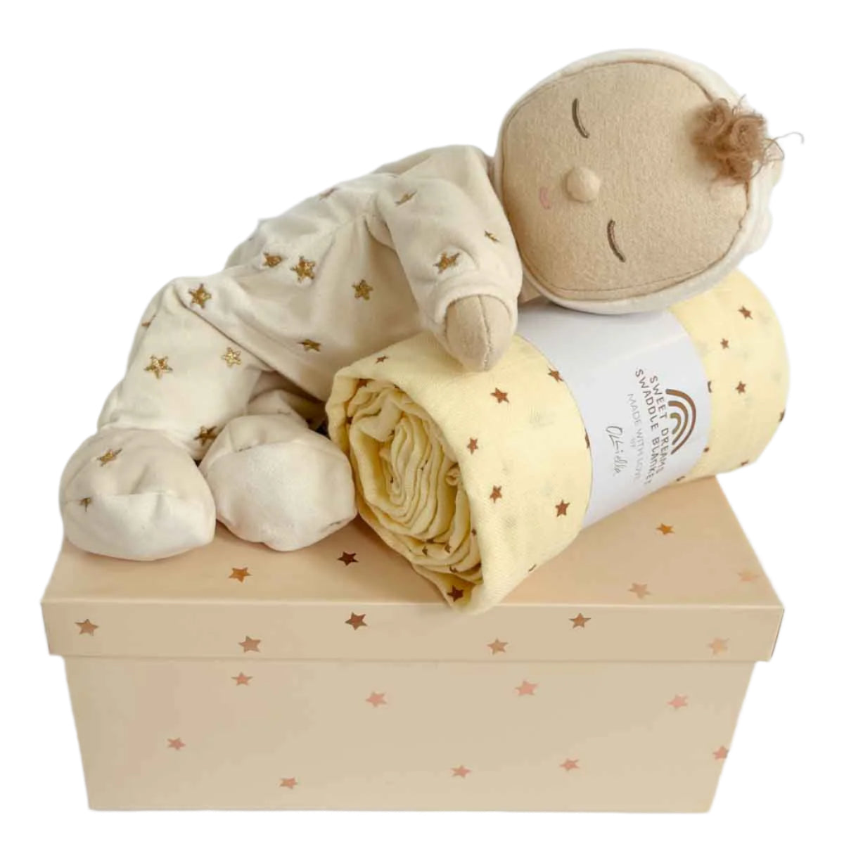 Olli Ella Lullaby Dozy Dinkum Gift Set, Lyra Cream